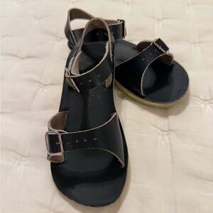 Navy Sun San Sandals